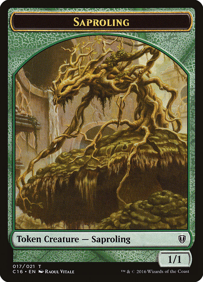 Saproling (017/021) [Commander 2016 Tokens] | Jack's On Queen