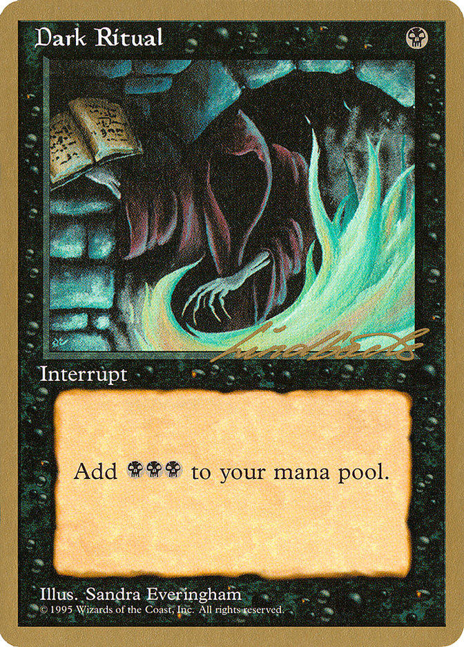 Dark Ritual (Leon Lindback) [Pro Tour Collector Set] | Jack's On Queen