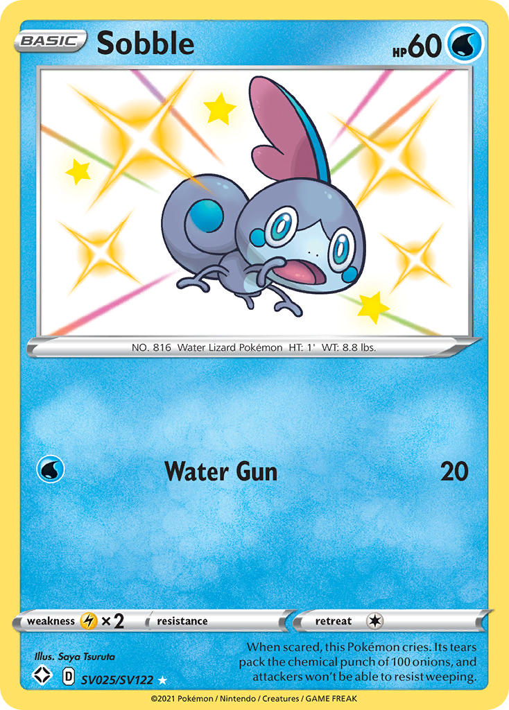 Sobble (SV025/SV122) [Sword & Shield: Shining Fates] | Jack's On Queen