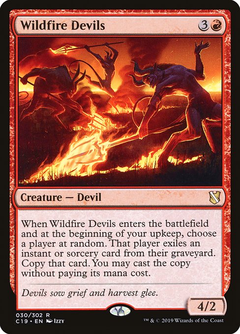 Wildfire Devils [Commander 2019] | Jack's On Queen