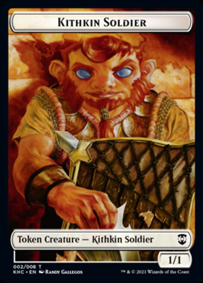 Kithkin Soldier [Kaldheim Commander Tokens] | Jack's On Queen