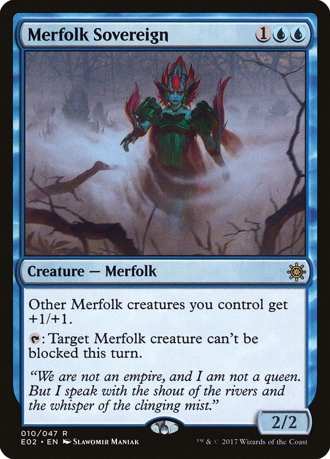 Merfolk Sovereign [Explorers of Ixalan] | Jack's On Queen