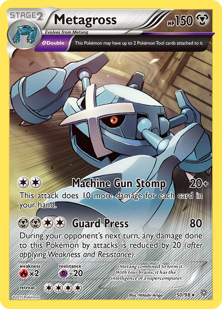 Metagross (50/98) [XY: Ancient Origins] | Jack's On Queen