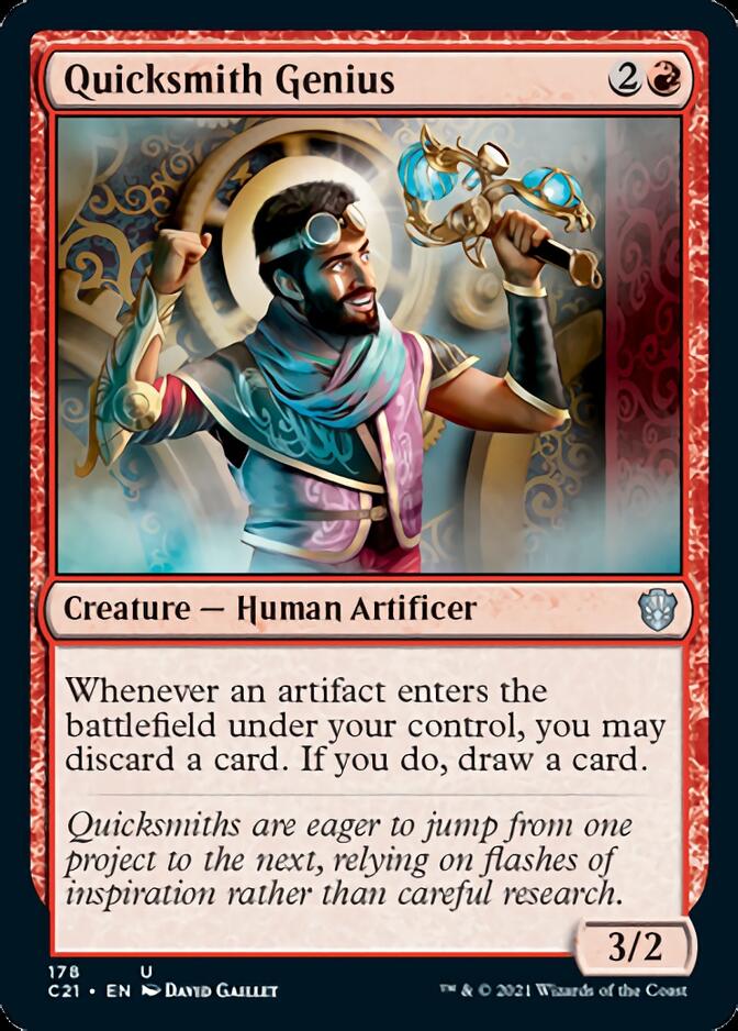 Quicksmith Genius [Commander 2021] | Jack's On Queen