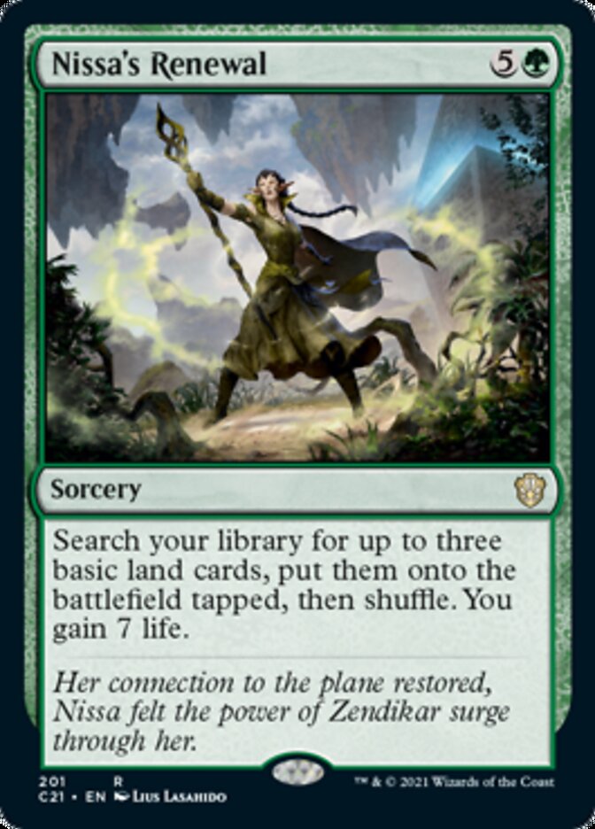 Nissa's Renewal [Commander 2021] | Jack's On Queen