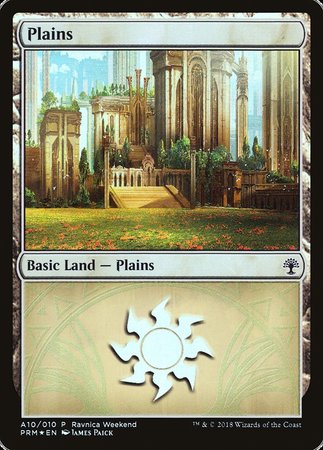 Plains - Selesnya (A10) [GRN Ravnica Weekend] | Jack's On Queen