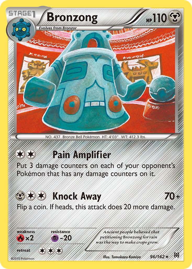 Bronzong (96/162) [XY: BREAKthrough] | Jack's On Queen