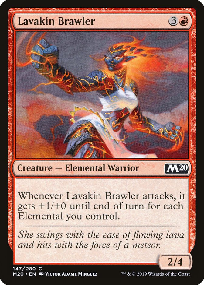 Lavakin Brawler [Core Set 2020] | Jack's On Queen