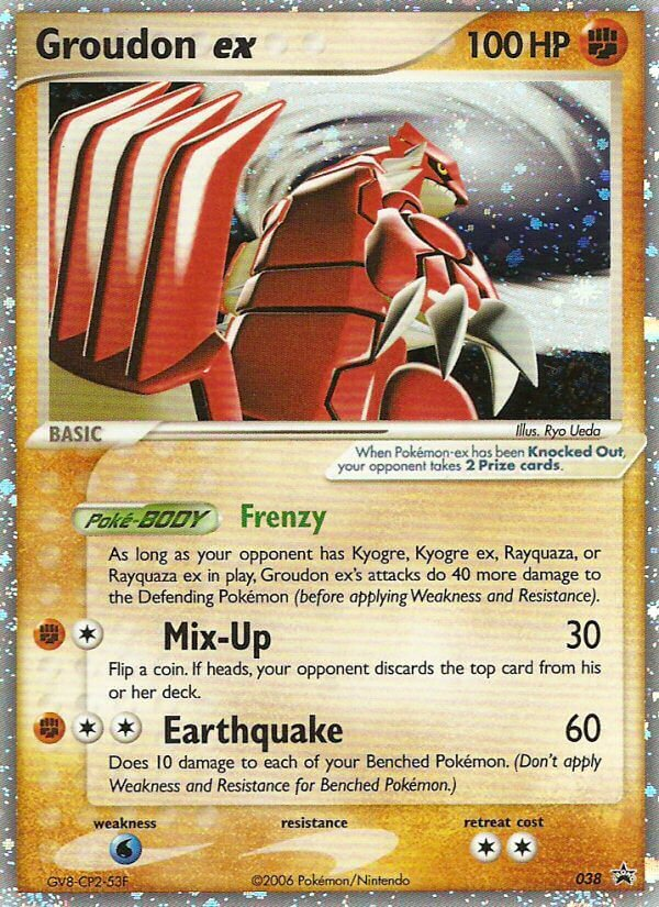 Groudon ex (038) [Nintendo: Black Star Promos] | Jack's On Queen