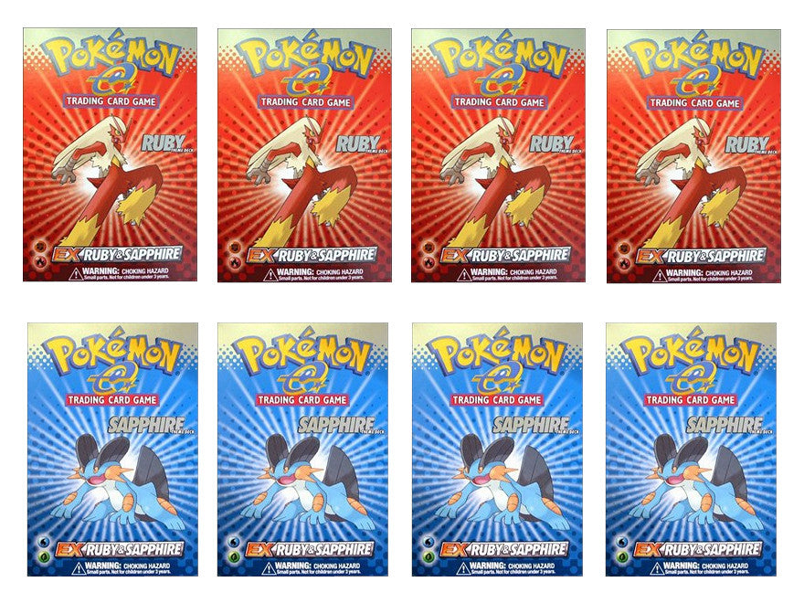 EX: Ruby & Sapphire - Preconstructed Theme Deck Display | Jack's On Queen