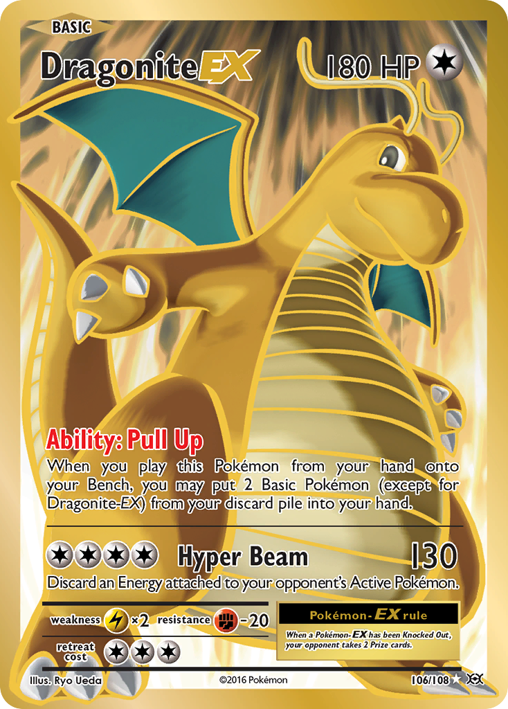 Dragonite EX (106/108) [XY: Evolutions] | Jack's On Queen