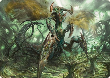 Zopandrel, Hunger Dominus Art Card [Phyrexia: All Will Be One Art Series] | Jack's On Queen