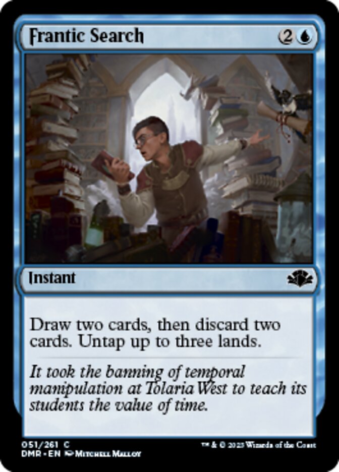 Frantic Search [Dominaria Remastered] | Jack's On Queen
