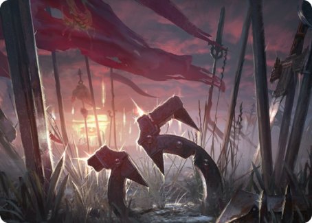 Field of Ruin Art Card [Innistrad: Midnight Hunt Art Series] | Jack's On Queen