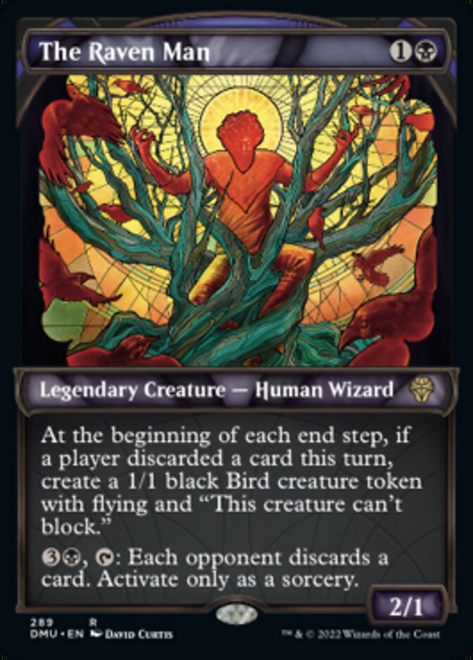The Raven Man (Showcase) [Dominaria United] | Jack's On Queen