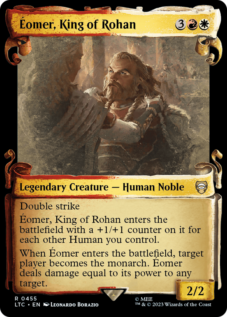 Eomer, King of Rohan [The Lord of the Rings: Tales of Middle-Earth Commander Showcase Scrolls] | Jack's On Queen