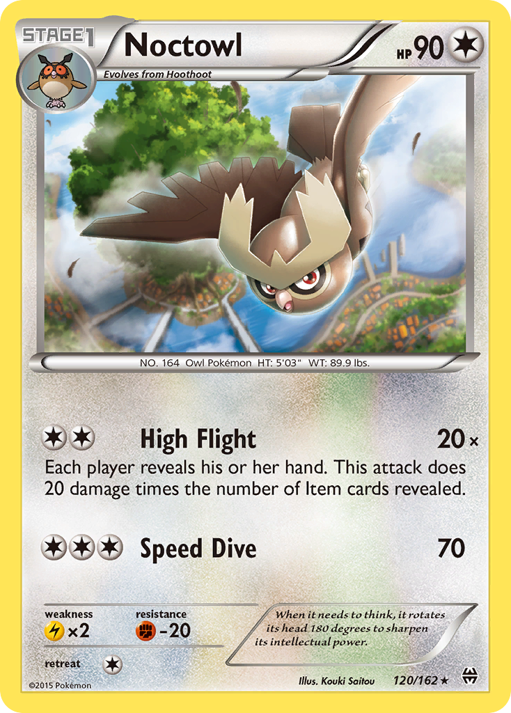 Noctowl (120/162) [XY: BREAKthrough] | Jack's On Queen