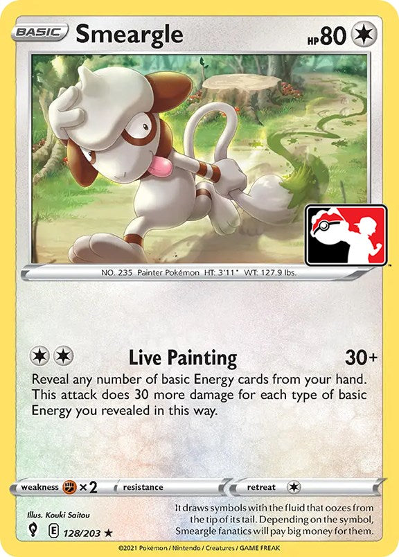 Smeargle (128/203) [Prize Pack Series One] | Jack's On Queen