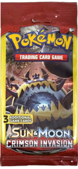 Sun & Moon: Crimson Invasion - 3-Card Booster Pack | Jack's On Queen