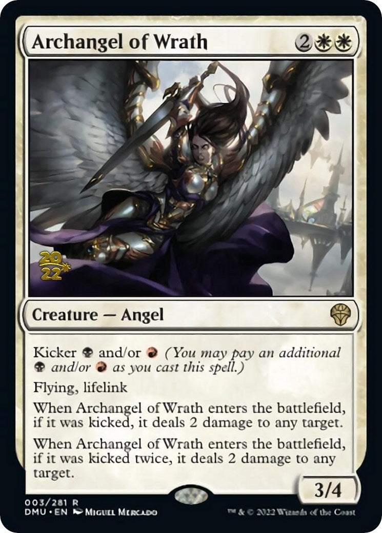 Archangel of Wrath [Dominaria United Prerelease Promos] | Jack's On Queen