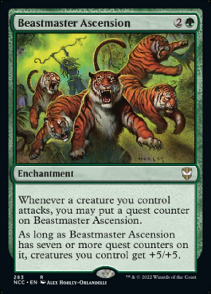 Beastmaster Ascension [Streets of New Capenna Commander] | Jack's On Queen
