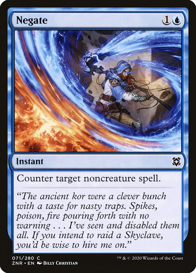 Negate [Zendikar Rising] | Jack's On Queen