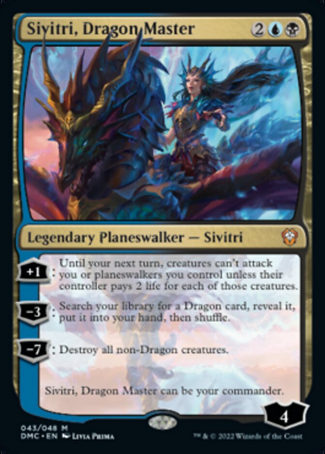 Sivitri, Dragon Master [Dominaria United Commander] | Jack's On Queen