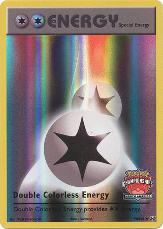 Double Colorless Energy (90/108) (NA International Championship Promo) [XY: Evolutions] | Jack's On Queen