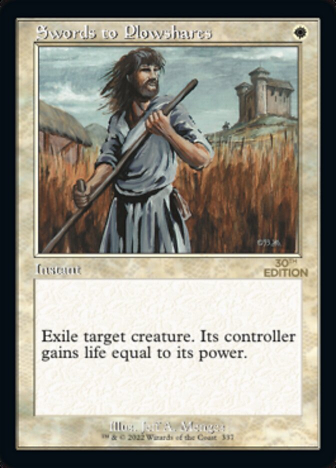 Swords to Plowshares (Retro) [30th Anniversary Edition] | Jack's On Queen