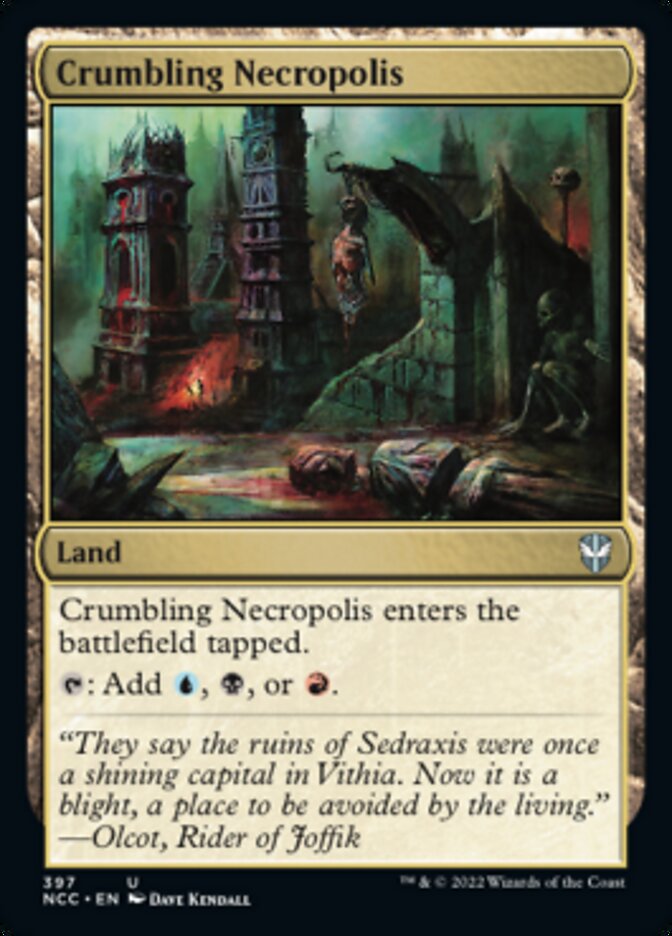 Crumbling Necropolis [Streets of New Capenna Commander] | Jack's On Queen