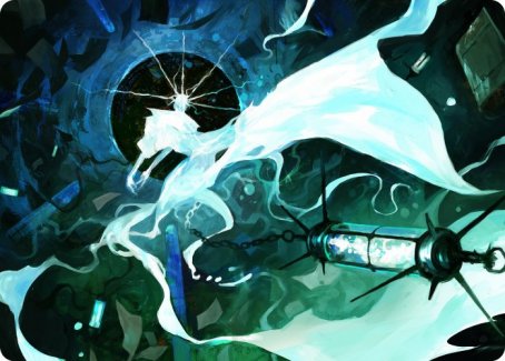 Thirst for Discovery Art Card [Innistrad: Crimson Vow Art Series] | Jack's On Queen