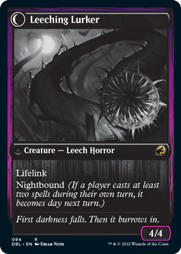 Curse of Leeches // Leeching Lurker [Innistrad: Double Feature] | Jack's On Queen