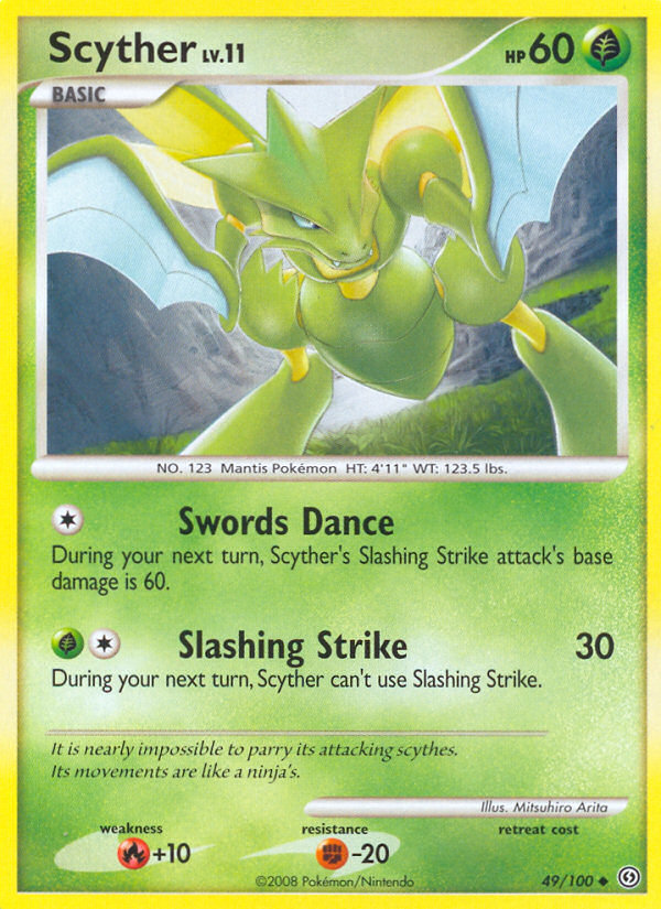 Scyther (49/100) [Diamond & Pearl: Stormfront] | Jack's On Queen