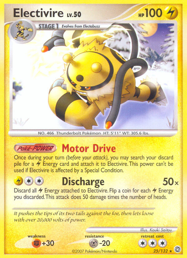 Electivire (25/132) (Theme Deck Exclusive) [Diamond & Pearl: Secret Wonders] | Jack's On Queen