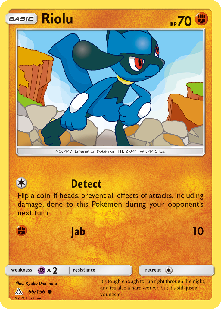 Riolu (66/156) [Sun & Moon: Ultra Prism] | Jack's On Queen