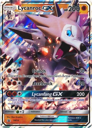 Lycanroc GX (SM14) (Jumbo Card) [Sun & Moon: Black Star Promos] | Jack's On Queen