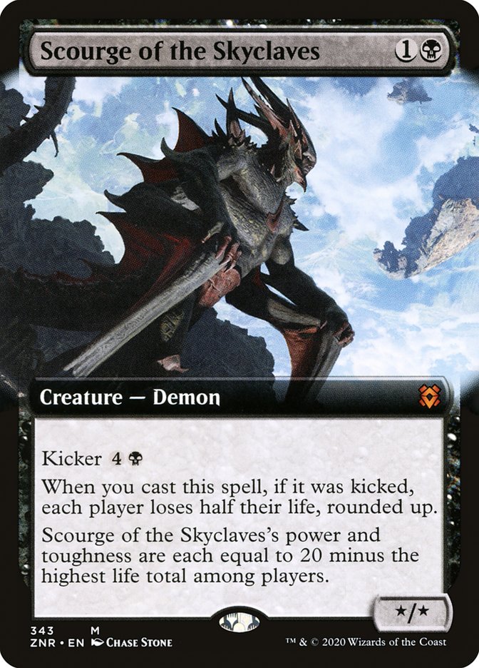 Scourge of the Skyclaves (Extended Art) [Zendikar Rising] | Jack's On Queen