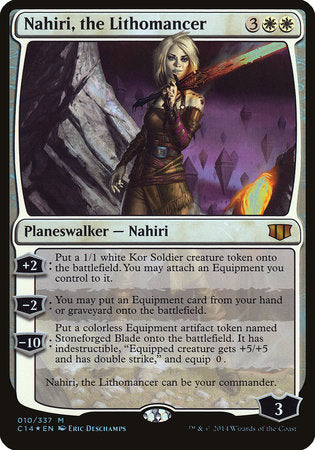 Nahiri, the Lithomancer (Commander 2014) [Commander 2014 Oversized] | Jack's On Queen