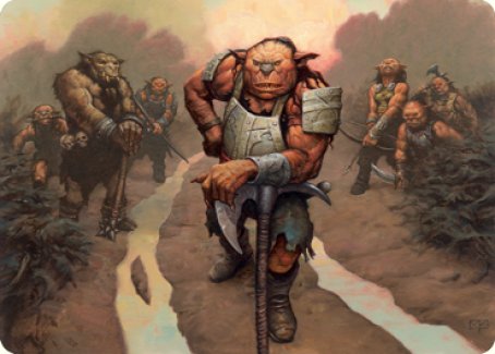 Hobgoblin Bandit Lord Art Card [Dungeons & Dragons: Adventures in the Forgotten Realms Art Series] | Jack's On Queen