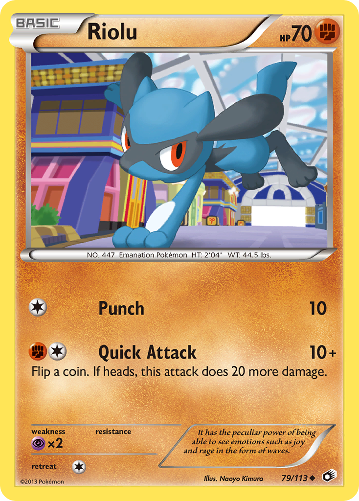 Riolu (79/113) [Black & White: Legendary Treasures] | Jack's On Queen