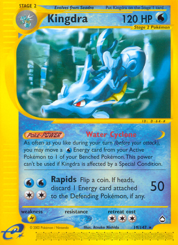 Kingdra (19/147) [Aquapolis] | Jack's On Queen