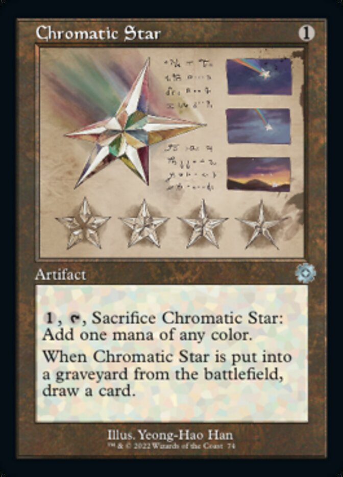 Chromatic Star (Retro Schematic) [The Brothers' War Retro Artifacts] | Jack's On Queen