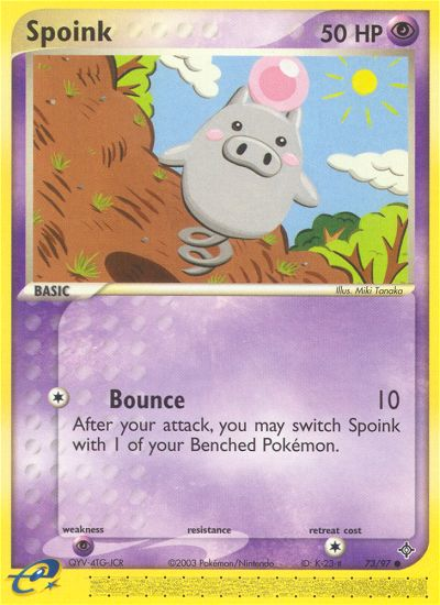 Spoink (73/97) [EX: Dragon] | Jack's On Queen