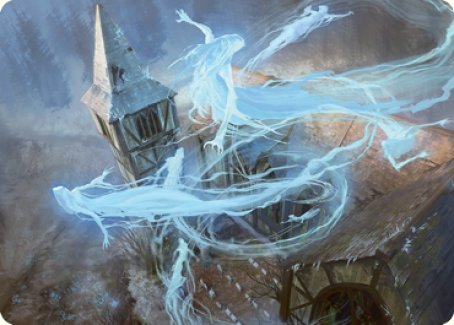 Hallowed Haunting Art Card [Innistrad: Crimson Vow Art Series] | Jack's On Queen