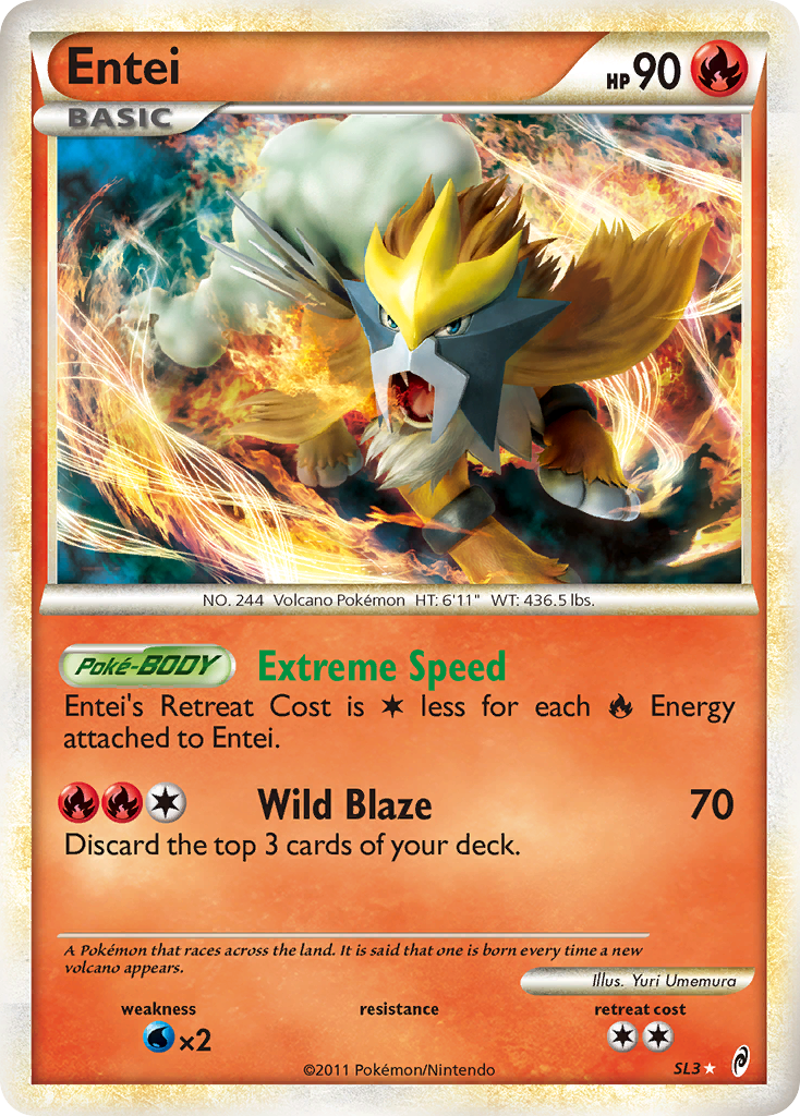 Entei (SL3) [HeartGold & SoulSilver: Call of Legends] | Jack's On Queen