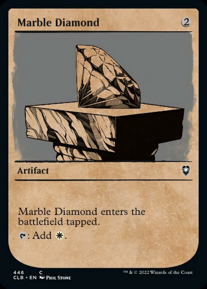 Marble Diamond (Showcase) [Commander Legends: Battle for Baldur's Gate] | Jack's On Queen