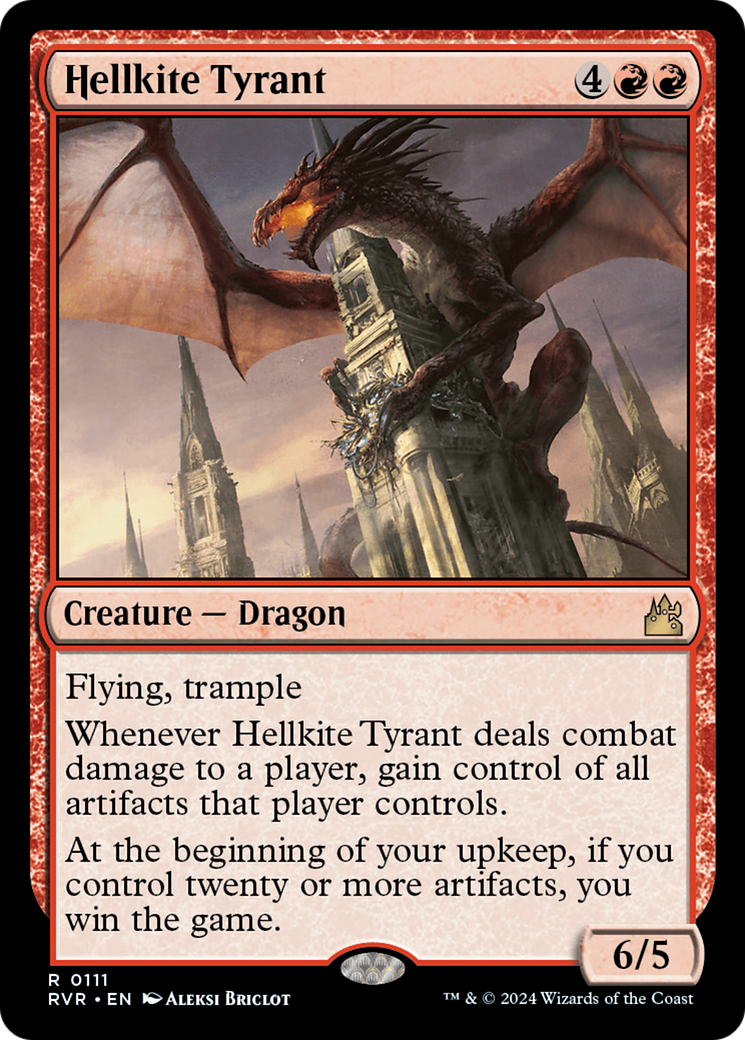 Hellkite Tyrant [Ravnica Remastered] | Jack's On Queen