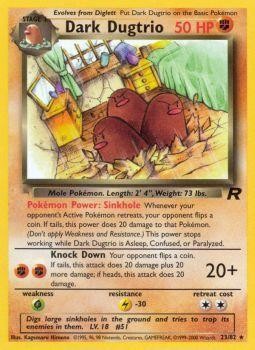 Dark Dugtrio (23/82) [Team Rocket Unlimited] | Jack's On Queen