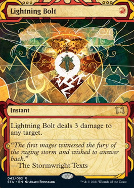 Lightning Bolt (Etched Foil) [Strixhaven Mystical Archive] | Jack's On Queen
