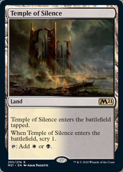 Temple of Silence [Core Set 2021] | Jack's On Queen